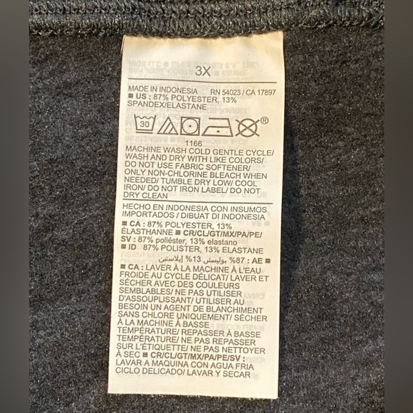 OLD Navy High-Waisted Stirrup Leggings, CozeCore Heathered Grey, Performance - Picture 7 of 11